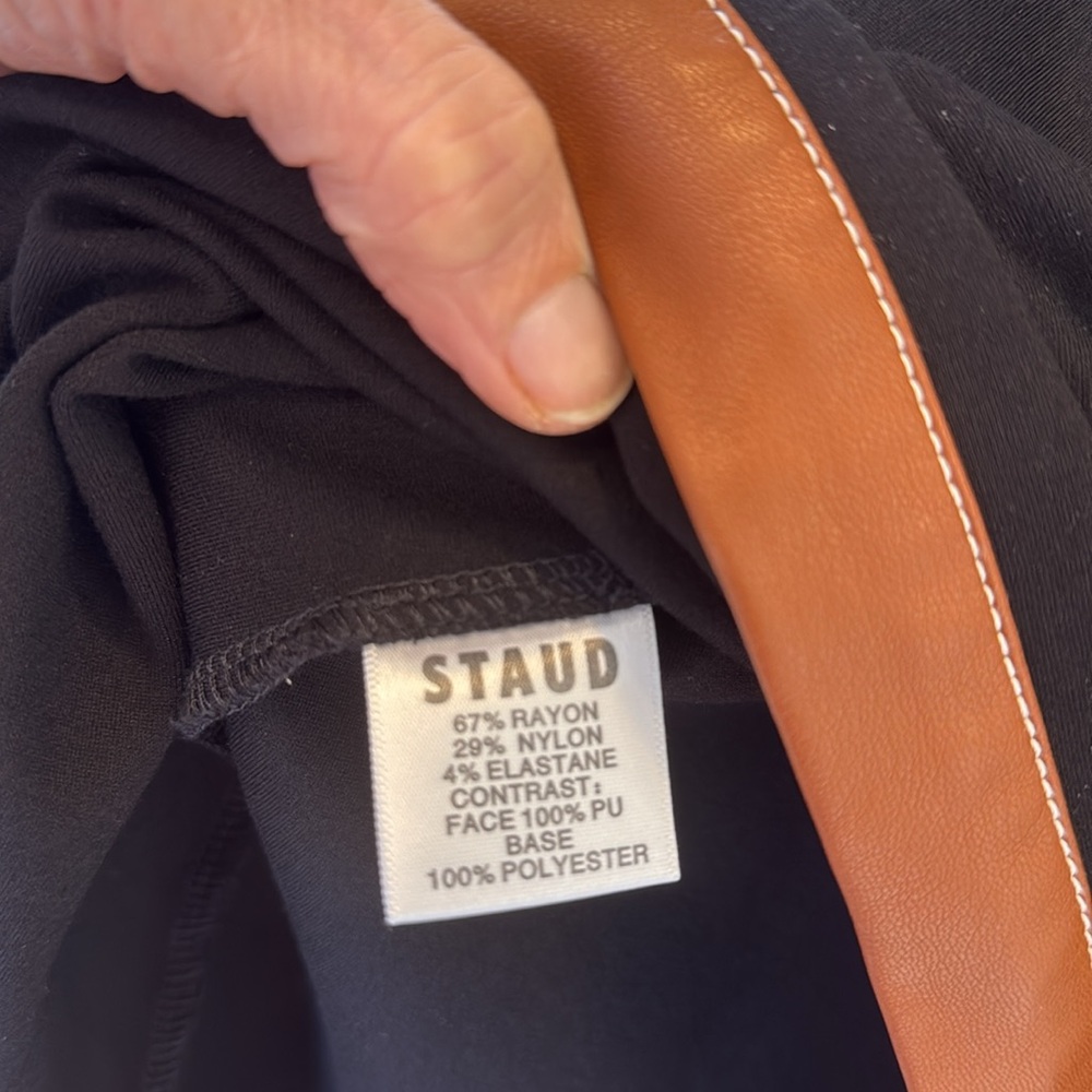 Staud Joint Jersey Midi Dress - Picture 9 of 9